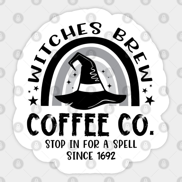 Witches Brew Coffee Co Sticker by Sunset beach lover